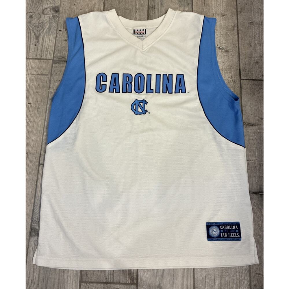 UNC Tar Heels Jersey Adult XL Carolina Blue NCAA Basketball Fan Apparel